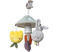 Taf Toys Urban Garden - Giostrina per carrozzina con suoni rilassanti, con morbidi giocattoli sensoriali da appendere e campanellino, facile da fissare al seggiolino auto o alla sedia a spinta, adatto