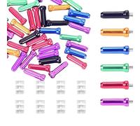 TAFACE 120 tappi terminali per tiranti del freno, 8 anelli ottagonali, tappi terminali per cavi del cambio, manicotti per cavi del freno, manicotti per cavi del cambio