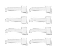 TAFACE 8 pezzi supporti trasparenti per biglietti auto, porta biglietti di parcheggio, porta carte con adesivo, supporto trasparente per biglietti parabrezza auto, adatto per supporti biglietti parti