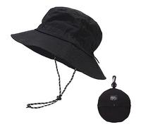 TAFACE Cappello Da Pescatore Pieghevole Da 1 Pezzo, Cappello Da Sole Pieghevole, Cappello Estivo Con Protezione Uv A Tesa Larga Per Parasole Da Esterno (Nero)