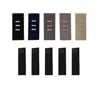 TAFACE Estensori a Gancio da 5 Pezzi, estensori a Bottone da 5 Pezzi, estensore in Vita Regolabile ad Alta Elasticità, Adatto per Jeans, Pantaloni Sportivi