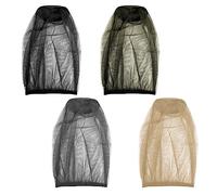 TAFACE Set di 4 zanzariere antizanzare, cappelli antizanzare per campeggio, reti anti-insetti, a maglia fine per esterni, escursionismo, camminate.