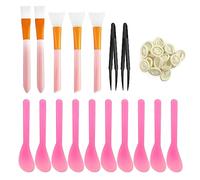 TAFACE Set di bastoncini di agitazione di 37 pezzi pennello applicatore in silicone stick di agitazione resina epossidica strumento di agitazione riutilizzabile per artigianato fai da te