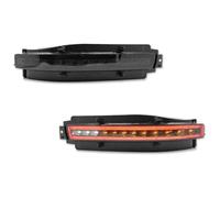 TAFASVCVMK specchietto retrovisore Per Nissan 350Z 2003-2009 Paraurti Inferiore A LED Indicatori Direzione Lampeggio Sequenziale(Smoked Lens)