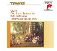 Tafelmusik Gluck - Don Juan · Semiramis Ballet Pantomimes Tafelmusik · Brun (CD)