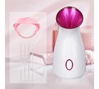 TaFoyu Gesichtsdampfer, Nano Ionic Facial Steamer,Schönheit Spa Persönliche Hautpflege Gesichtspflege Gesicht Dampfer Verringert Vergrößerte Poren