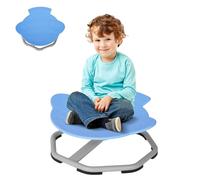 TaFoyu Sedia Sensoriale Prodotti Sensoriali per L'autismo Giocattoli Sensoriali Sedia Rotante Autismo Sedia Rotante per Bambini Sedia Girevole per L'allena (Blu)