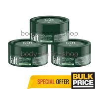 Taft Molding Styling Clay Undone Look Opacizzante 24H Forte tenuta 3 x 75 ml