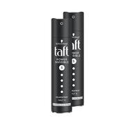 TAFT Spray per capelli Power Invisible grado di tenuta 5 (250 ml), spray styling senza incollaggio e senza appesantire, spray per capelli senza siliconi fino a 24 ore, 2 x 250 ml
