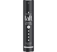 Taft Spray per capelli Power Invisible grado di tenuta 5 (250 ml), styling spray senza incollaggio e senza appesantire, spray per capelli senza siliconi per una tenuta fino a 24 ore