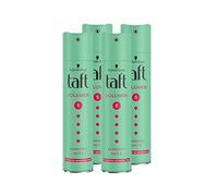 Taft Spray per capelli volume, grado di tenuta 5 (250 ml), styling spray dà volume e tenuta dei capelli fini, senza siliconi, fino a 24 ore, 4 x 250 ml