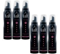 Taft Spuma Capelli Power 6 X 150ml Tenere il Livello 5 - Cashmereartige