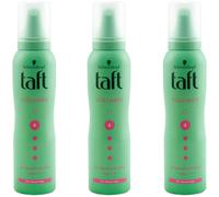 Taft Spuma Capelli Volume 3 X 150ml Tenere il Livello 4 - per Fini - Styling