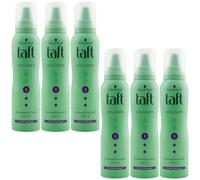 Taft Spuma Capelli Volume 3 X 150ml Tenere il Livello 3 - per Tutti Tipi Capelli
