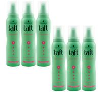 Taft Spuma Capelli Volume 6 X 150ml Tenere il Livello 4 - per Fini - Styling