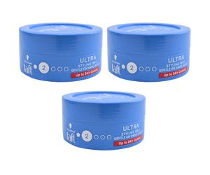 Taft ULTRA Styling Wax 3 X 75Ml Cera Per Capelli Fino A 24H Di Controllo Vegana