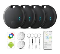 Tag Air Tracker 2026 per Android o iOS, Dual System iOS e Android Tracker, Trova l'app Trova il mio o Google Trova Hub, Tag Smart Tracker con portachiavi, Trova chiavi/Tracker bagagli per chiavi