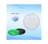 Tag Beacon Della Serie NRF54L Eddystone Ibeacon BLE 6.2 Beacon di Localizzazione per La Navigazione Interna IOT Nero
