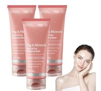 Tag & Blemish Peel-Off Gel Wrapping Mask, ingredienti naturali a base di erbe, crema avanzata per la pelle chiara, riduce l'opacità e le imperfezioni, adatta a tutti i tipi di pelle (3 PCS)