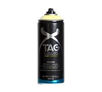 TAG Colors - G400A003 Vernice Spray per Graffiti DUNE YELLOW 400 ml, 1 Bomboletta Professionale per Writers e Street Artists, Smalto Full Coverage a Lunga Tenuta, Finitura Opaca, 100% Made in Italy
