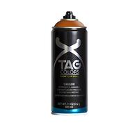 TAG Colors - G400A012 Vernice Spray per Graffiti ARIES BROWN da 400 ml, 1 Bomboletta Professionale per Writers e Street Artists, Smalto Full Coverage a Lunga Tenuta, Finitura Opaca, 100% Made in Italy