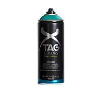 TAG Colors - G400A031 Vernice Spray per Graffiti SYRIO GREEN da 400 ml, 1 Bomboletta Professionale per Writers e Street Artists, Smalto Full Coverage a Lunga Tenuta, Finitura Opaca, 100% Made in Italy