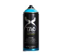 TAG Colors - G400A039 Vernice Spray per Graffiti CRYSTAL BLUE 400 ml, 1 Bomboletta Professionale per Writers e Street Artists, Smalto Full Coverage a Lunga Tenuta, Finitura Opaca, 100% Made in Italy
