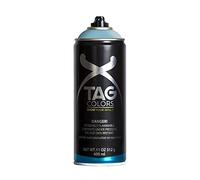 TAG Colors - G400A045 Vernice Spray per Graffiti ATMOSPHERE BLUE 400 ml, 6 Bombolette Professionali per Writers e Street Artists, Smalto Full Coverage Lunga Tenuta, Finitura Opaca, 100% Made in Italy