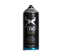 TAG Colors - G400A085 Vernice Spray per Graffiti UFO GREY da 400 ml, 1 Bomboletta Professionale per Writers e Street Artists, Smalto Full Coverage a Lunga Tenuta, Finitura Opaca, 100% Made in Italy