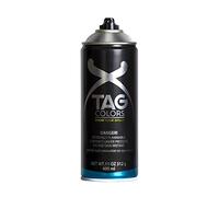 TAG Colors - G400B001 Vernice Spray per Graffiti SILVER SURFER 400 ml, 6 Bombolette Professionali per Writers e Street Artists, Smalto Full Coverage a Lunga Tenuta, Finitura Opaca, 100% Made in Italy