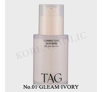 TAG Correcting Sun Base 32ml #01 Gleam Ivory SPF50+ PA++++ Korean Cosmetics N...