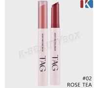 TAG Dewy Melting Balm 2,8 g #02 Rose Tea Glossy Lip Balm Long-Lasting K-Beauty