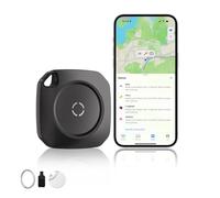 Tag di localizzazione Air Tracker compatibile con l'APP Apple Find My (solo iOS), etichette per bagagli con adesivo, allarme da 100dB, tag intelligente per borse, anti-smarrimento per viaggi, animali