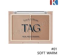TAG Dual Multi Shading 9.4g #01 Soft Warm Face Shading Powder Shading K-Beauty