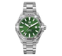 Tag Heuer Aquaracer WAY2015.BA0927 - Orologio automatico da uomo con quadrante verde, 43 mm