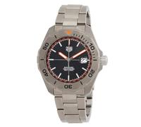 TAG Heuer Aquaracer WAY208F.BF0638, orologio automatico da uomo, quadrante nero, 43 mm, moderno, Nero , 43 mm, Moderno
