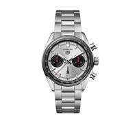 TAG Heuer Carrera Chronograph CBS2216.BA0041 Men's Watch - Silver Dial, Steel Bracelet