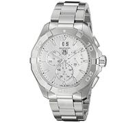 TAG HEUER MEN'S 43MM STEEL BRACELET & CASE SWISS QUARTZ WATCH CAY1111.BA0927
