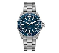 TAG HEUER MEN'S STEEL BRACELET & CASE SWISS QUARTZ ANALOG WATCH WAY111C.BA0928