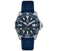 TAG Heuer orologio Aquaracer Calibre 5 automatico 41mm quadrante blù WAY211C.FT6155