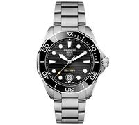 TAG Heuer orologio Aquaracer Professional 300 Calibre 5 43mm nero automatico acciaio WBP201A.BA0632
