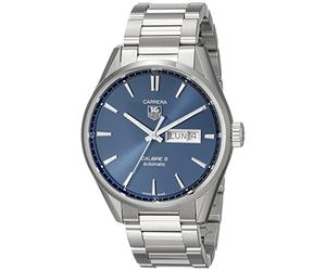 TAG Heuer Orologio da uomo WAR201E.BA0723 Carrera analogico con display svizzero automatico argento, Tonalità argento., Orologio analogico