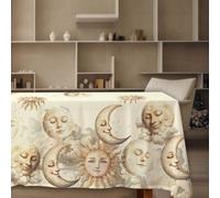 TAG HOUSE Tovaglia Sole Luna Beige 150x230 cm