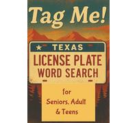 TAG Me! License Plate Word Search Puzzle Book: Decode 900 Stylized Plates and Vanity Tags Across 60 Road-Ready Puzzles