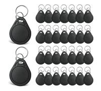 Tag NFC Ntag215 NFC Chip NFC Keyfob programmabile NFC Tag 504 Byte Memoria, Compatibile con iPhone Scorciatoie iOS App Homekit Android Smartphone Apps (100pcs)