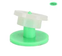 Tag 'orecchio Animale 100pcs Etichette per le Orecchie di Bestiame Verdi, Etichette di Marker Cani Coniglio Numerato, Resistenti all'usura, Duratura, Facile da Usare, Adatti a Vari Animali, con