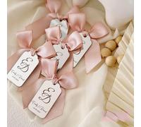 Tag personalizzato Save The Date Tag acrilico Tag nome di nozze Tag Tag regalo di nozze Tag Thank You Tag acrilico (50 PCS)