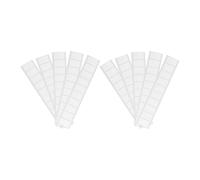 Tag RFID riutilizzabili 100 pezzi, 54x34mm, chip KM4Q, 860-960MHz, per biblioteca, veicoli, indossabili