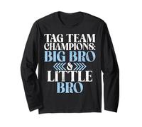 Tag Team Champions Big Bro & Little Bro Brother Maglia a Manica