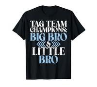 Tag Team Champions Big Bro & Little Bro Brother Maglietta
